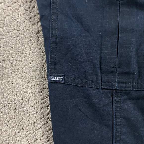5.11 Tactical Series Ripstop Cargo Pants Men's 34 x 30 Measures 30 x 29 Blue - Picture 6 of 12